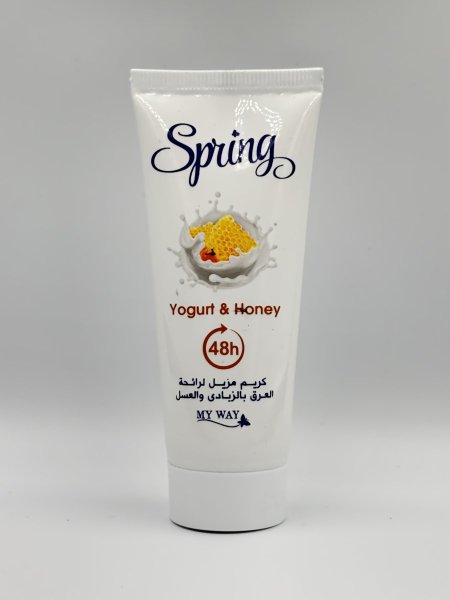 كريم مزيل لرائحة العرق سبرينغ من ماي واي – روائح متعددة تدوم 48 ساعة - Spring Deodorant